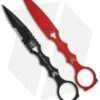 Benchmade SOCP Knife W/ Trainer Blade 178SBK-COMBO Black Sheath (3.22" Serr) -Benchmade Knife Shop benchmade fixed socp dp pt rnr 178sbk combo black serr red trainer 1