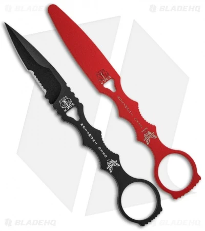 Benchmade SOCP Knife W/ Trainer Blade 178SBKSN-COMBO Sand Sheath (3.22" Serr) 3 Benchmade SOCP Knife W/ Trainer Blade 178SBKSN-COMBO Sand Sheath (3.22" Serr)