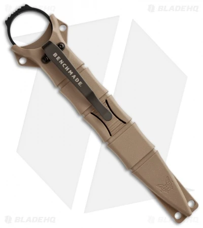 Benchmade SOCP Knife W/ Trainer Blade 178SBKSN-COMBO Sand Sheath (3.22" Serr) 4 Benchmade SOCP Knife W/ Trainer Blade 178SBKSN-COMBO Sand Sheath (3.22" Serr) - Image 2