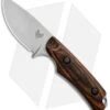 Benchmade Hidden Canyon Hunter Knife Wood Fixed Blade (2.67" Stonewash) 15016-2 -Benchmade Knife Shop benchmade hidden canyon wood fixed 15016 2 BHQ 21359 jr