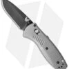 Benchmade Mini Barrage AXIS-Assist Knife Gray G-10 (2.91" Black) 585BK-2 2 Benchmade Mini Barrage AXIS-Assist Knife Gray G-10 (2.91" Black) 585BK-2 -Benchmade Knife Shop benchmade mini barrage 585bk 2 cm