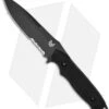 Benchmade Nimravus Fixed Blade Knife (4.5" Black Serr) 140SBK -Benchmade Knife Shop benchmade nimravus black 140sbk bhq 1491 jr