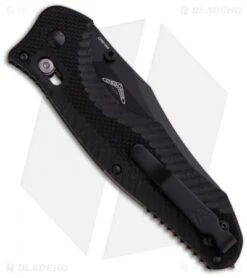 Benchmade Osborne 810BK Contego AXIS Lock Knife Black G10 (4" Black) -Benchmade Knife Shop benchmade osborne contego 810bk back