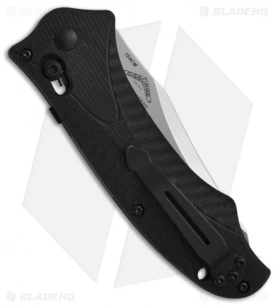 Benchmade Rift Automatic Knife Black G-10 (3.67" Satin Serr) 9555S 4 Benchmade Rift Automatic Knife Black G-10 (3.67" Satin Serr) 9555S - Image 2