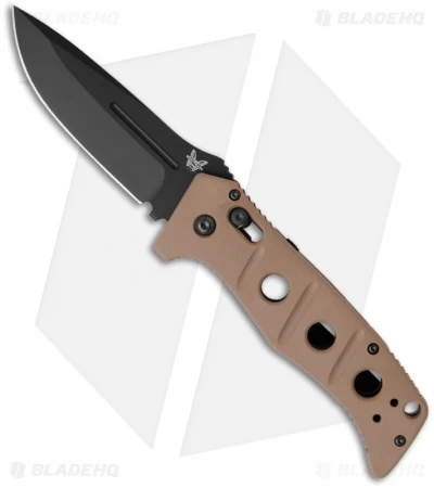 Benchmade 2750 Adamas Automatic Knife Tan (3.82" Black) 2750BKSN 3 Benchmade 2750 Adamas Automatic Knife Tan (3.82" Black) 2750BKSN