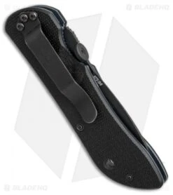 Vintage Benchmade Mini Stryker 905SBT Tanto Knife (2.9" Black Serr) 9/00 -Benchmade Knife Shop vintage benchmade mini striker 905sbt tanto black serr BHQ 37217 er side